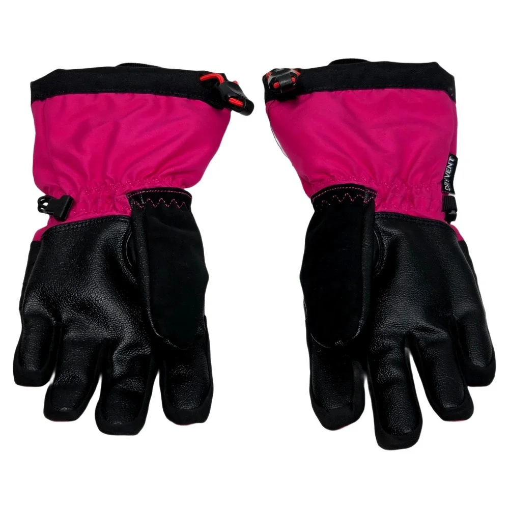 The North Face Montana Gorpcore Ski Gloves Kids S/P Pink DryVent Winter New